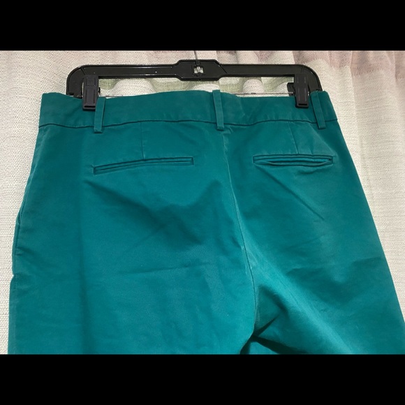 Teal J Crew Capri Pant - Picture 2 of 4